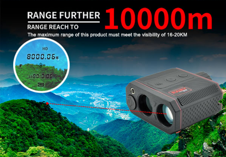Can you guess how far this rangefinder can measure? The answer may surprise you.